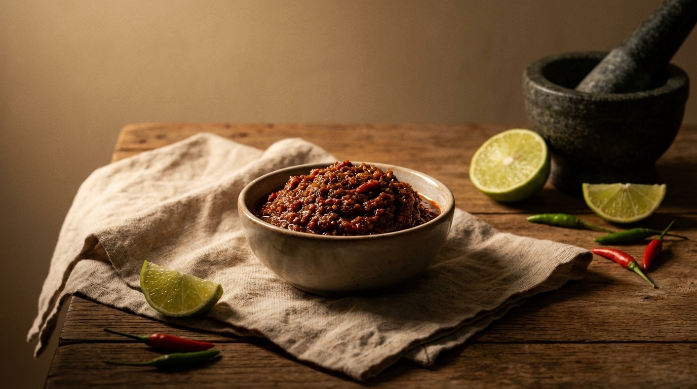 Nam Prik Kapi (Thai Shrimp Paste Chili Dip)