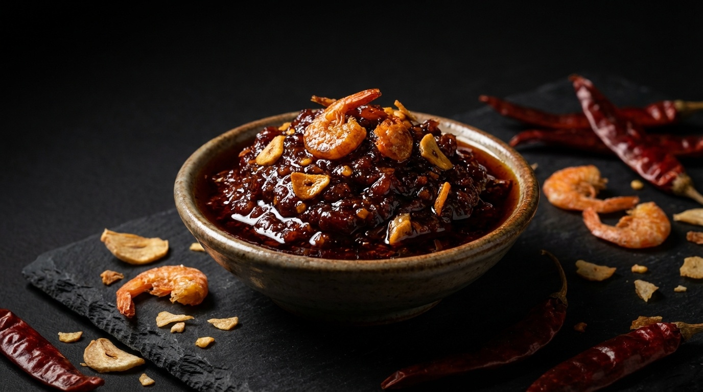 Nam Prik Pao (Thai Roasted Chili Jam)