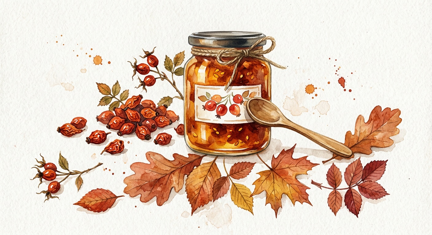 Easy Rosehip Jam
