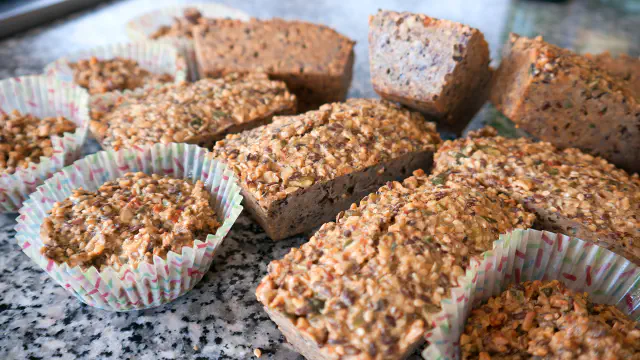 Nordic Nut Bread - Paleo Bread - Stone Age Bread