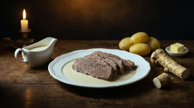 Beef Brisket with Horseradish Sauce