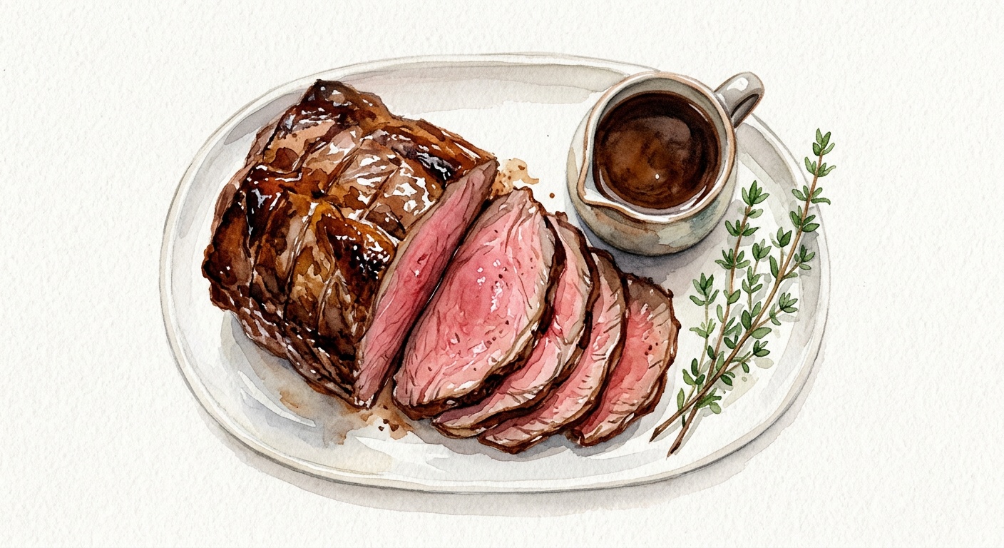 Beef Round Roast (Oksetyndsteg)