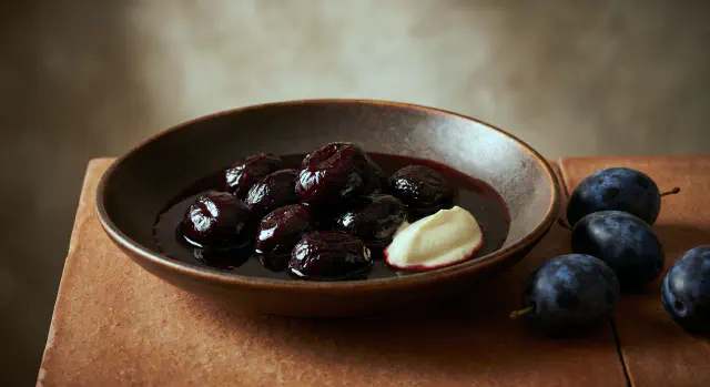Oven-Preserved Plums
