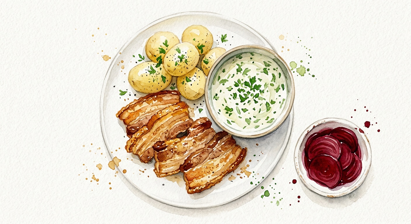 Oven-Roasted Pork Belly