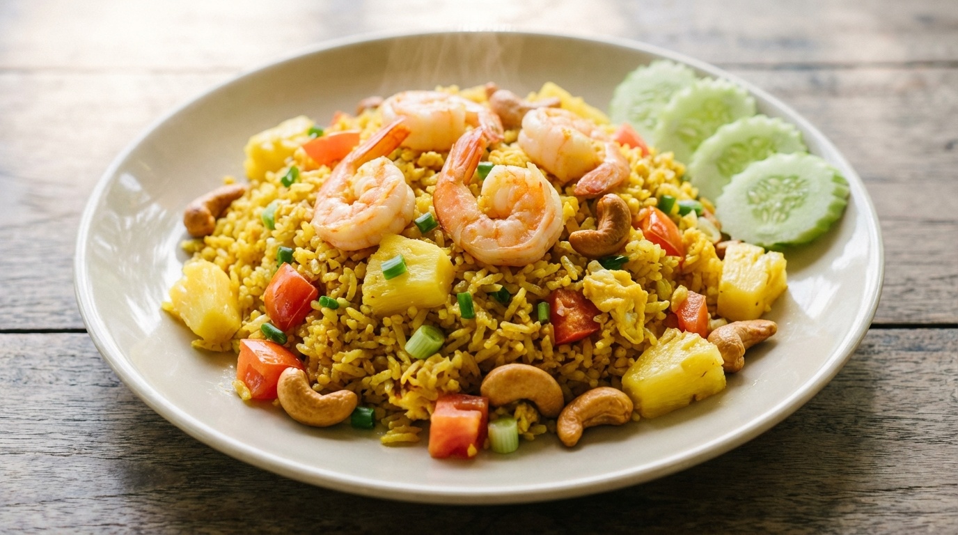 Pineapple Fried Rice (Kao Pad Sapparod)