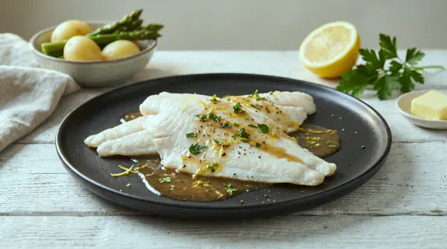 Sous Vide Plaice Fillet