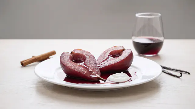 Sous Vide Poached Pears