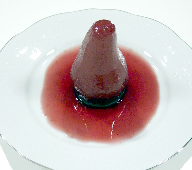 Poire Belle-Hélène - Pears Cooked in Red Wine