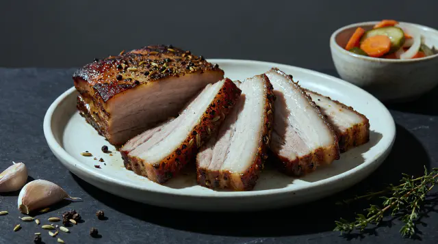 Sous Vide Pork Belly