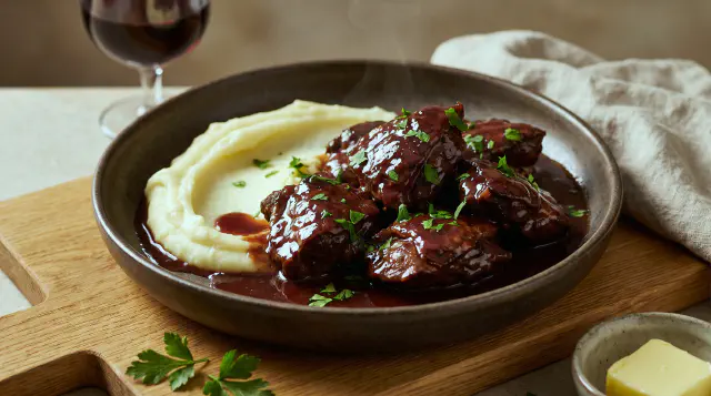 Sous Vide Pork Cheeks