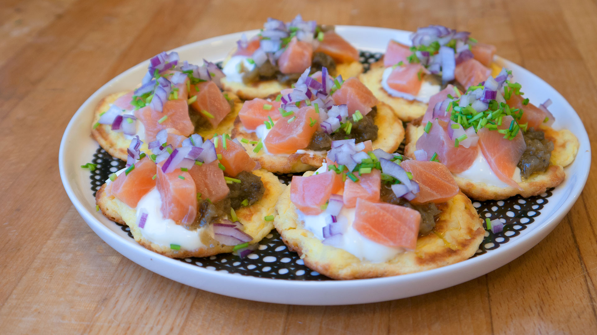 Potato Blinis - Small Potato Pancakes