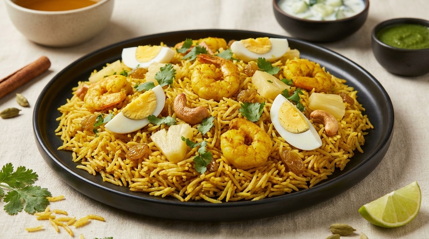 Prawn Pilaf