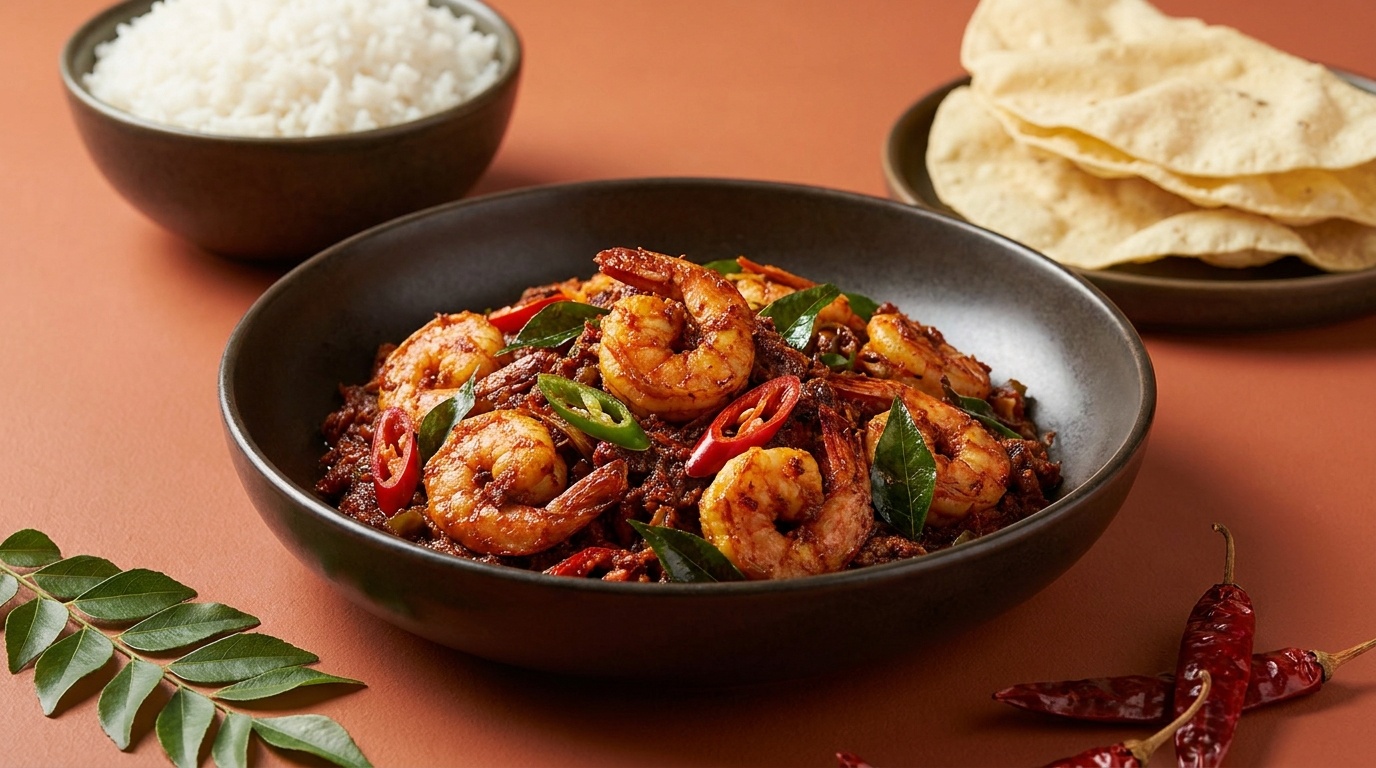 Prawns in Spicy Sauce