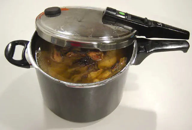 Pressure Cooker Chicken Stock - Quick and Easy Chicken Stock