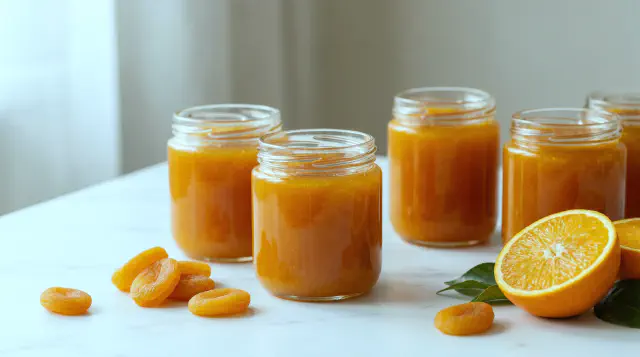 Raw-Preserved Apricot Jam