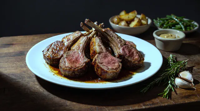 Sous Vide Rack of Lamb
