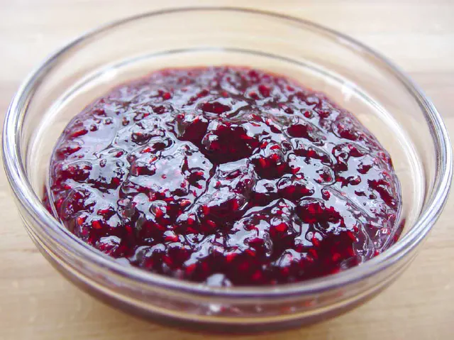 Raspberry jam - strawberry jam