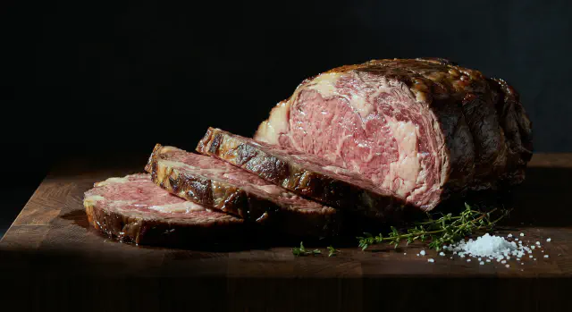 Red Roasted Marbled Fillet of Beef and Veal
