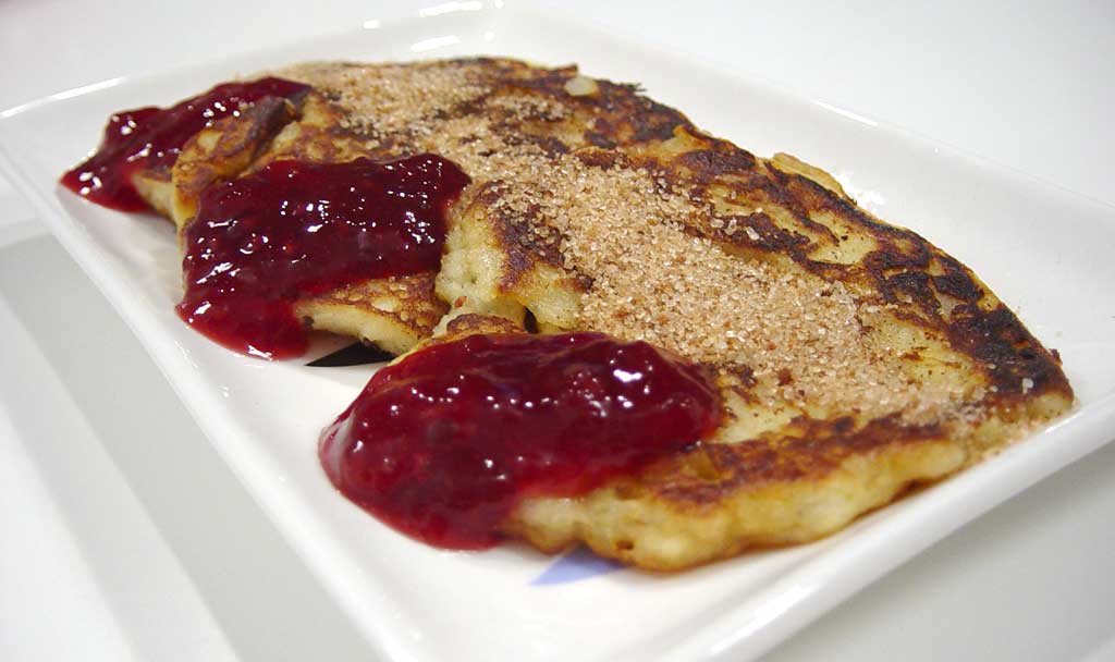 Rice Porridge Pancakes