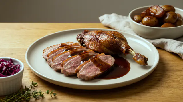 Sous Vide Roast Duck