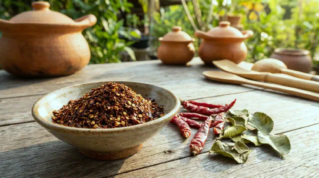 Roasted Chili Flakes (Prik Pon)