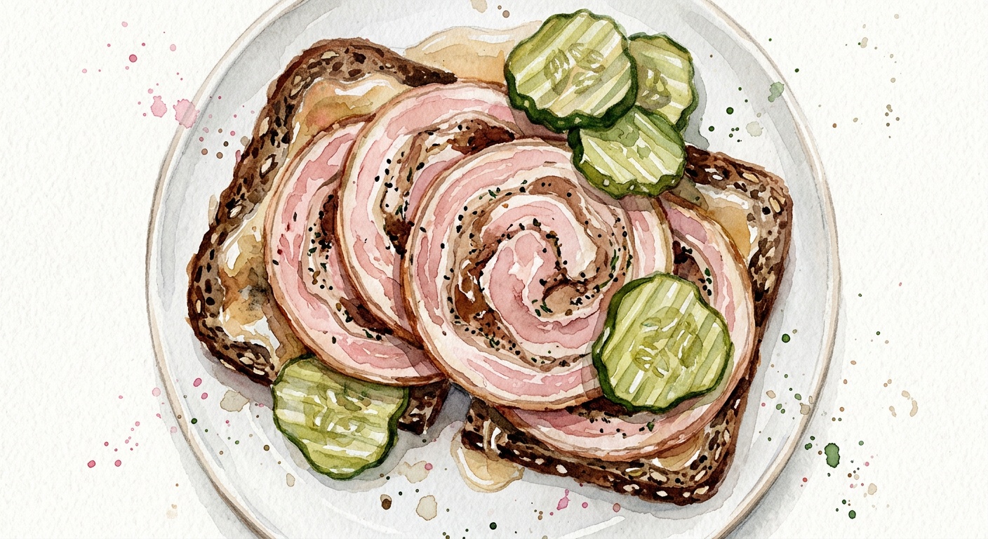 Rullepølse — Danish Rolled Pork