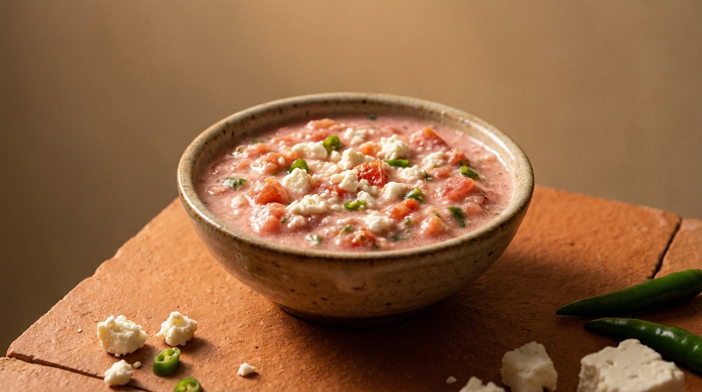 Sahawiq bil-Jiben (Yemeni Cheese Hot Sauce)