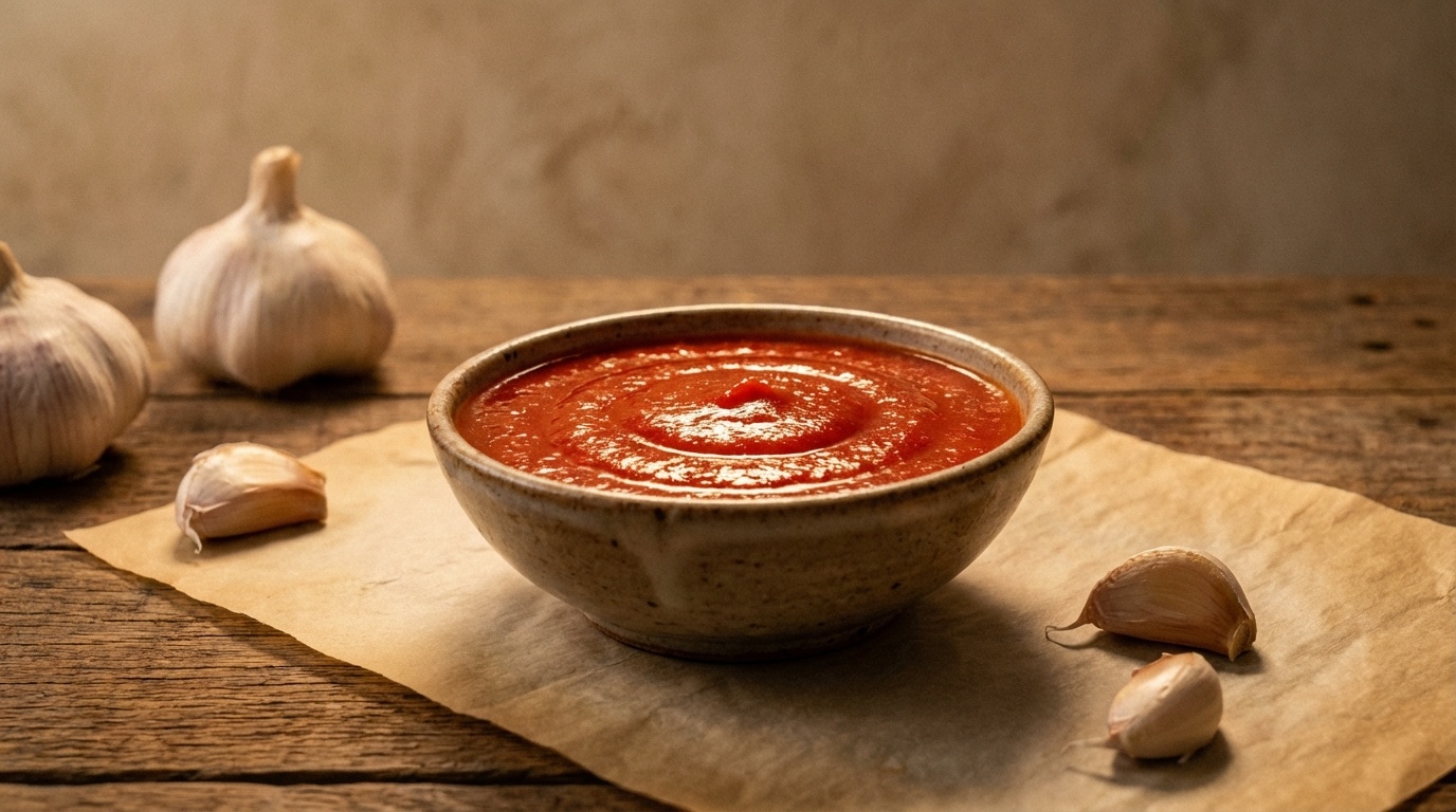 Salsa Baladi (Egyptian Koshari Tomato Sauce)