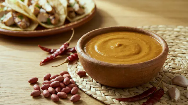 Salsa de Cacahuate (Simple Peanut-Arbol)