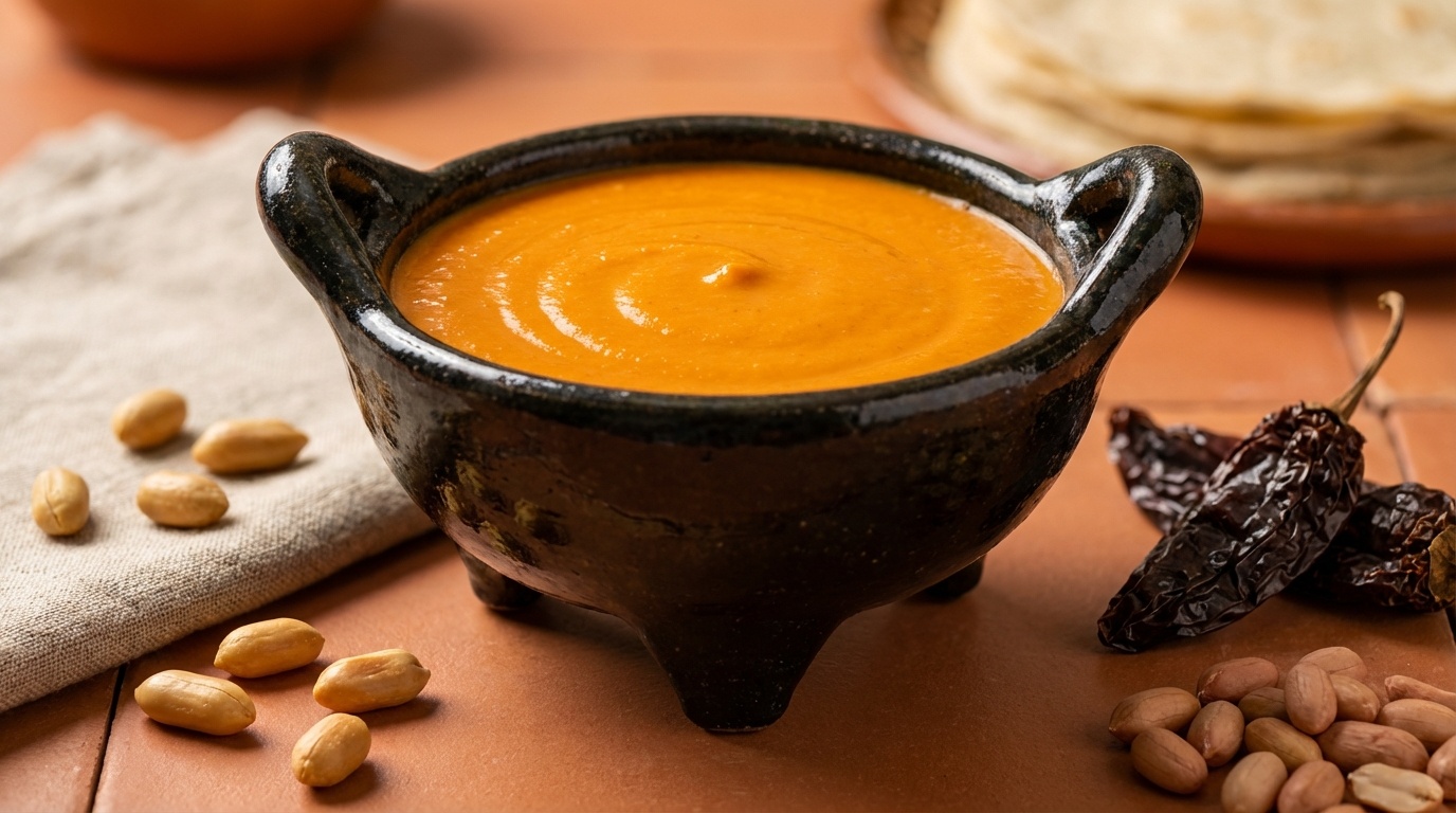 Salsa de Cacahuate with Tomato