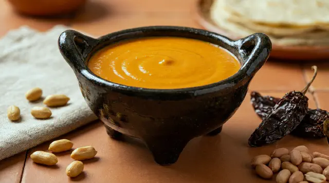 Salsa de Cacahuate with Tomato