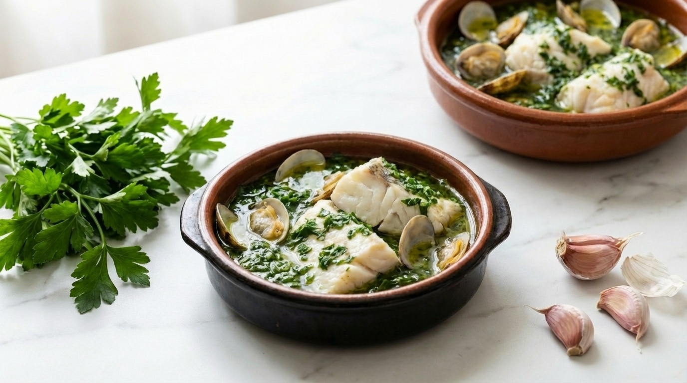 Salsa Verde (Basque Parsley Sauce for Fish)