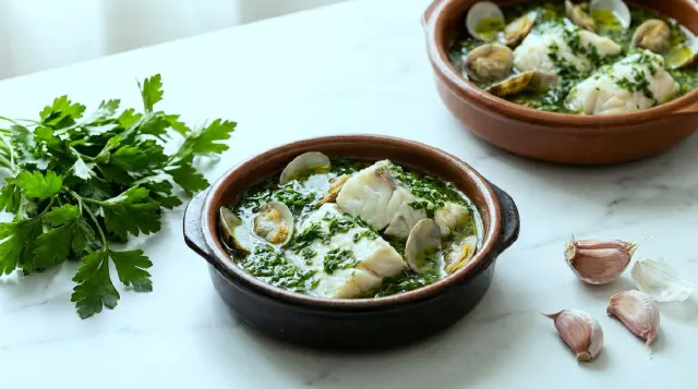 Salsa Verde (Basque Parsley Sauce for Fish)