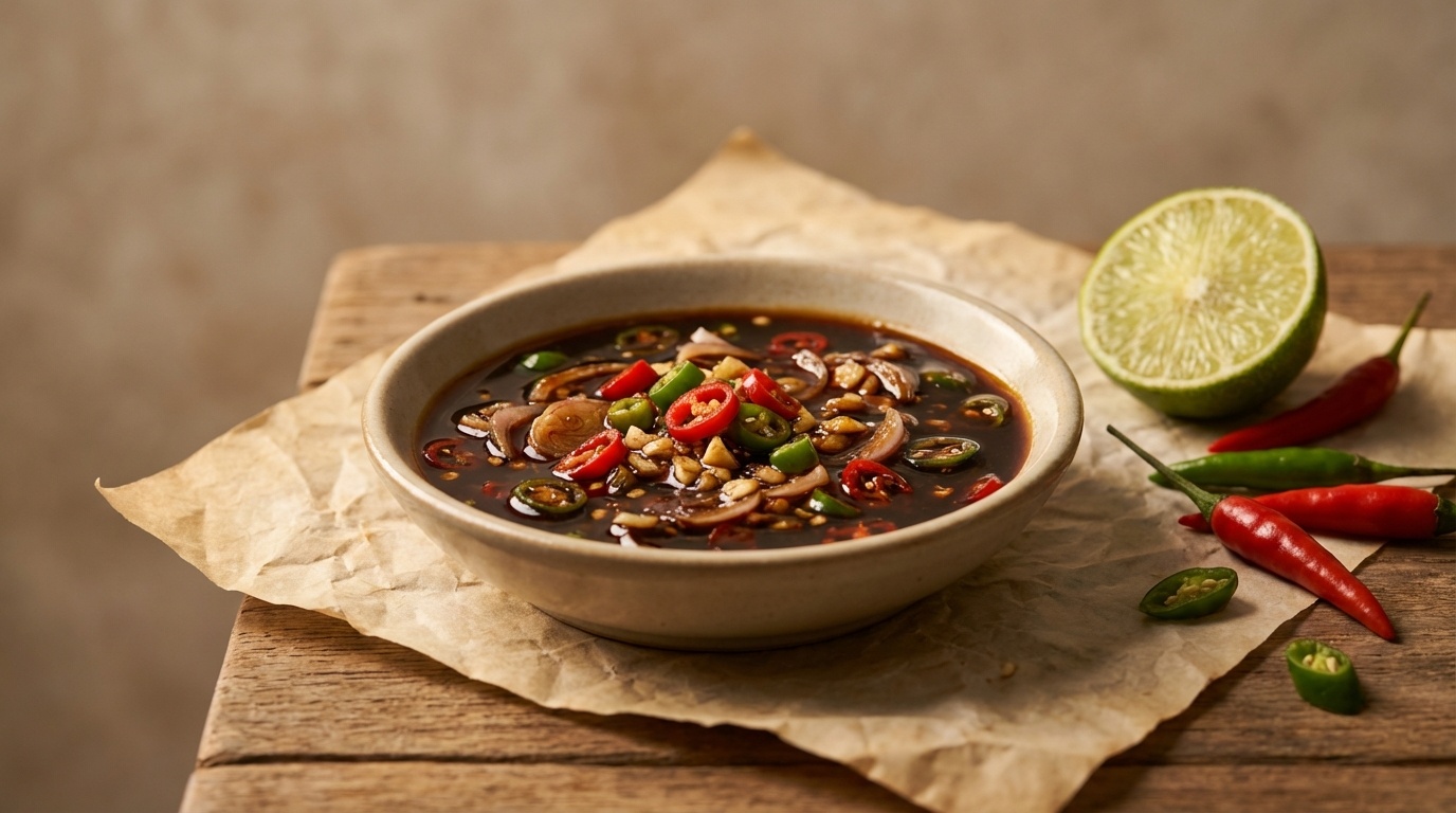 Sambal Kicap (Malaysian Sweet Soy Chilli Dip)
