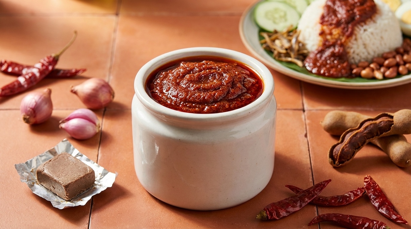 Sambal Tumis (Malaysian Stir-Fried Chilli Paste)