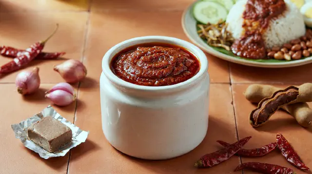 Sambal Tumis (Malaysian Stir-Fried Chilli Paste)