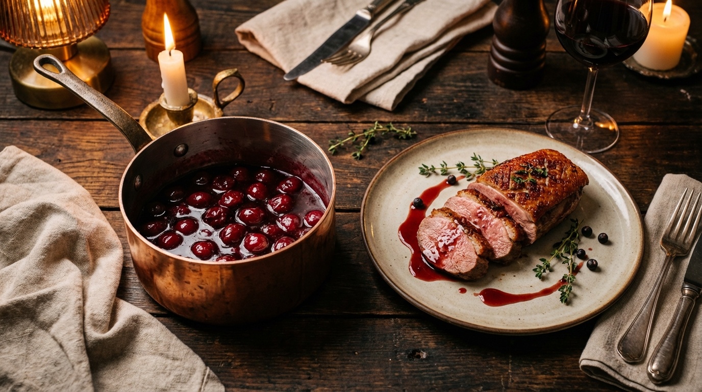 Sauce aux Cerises (Cherry Sauce)