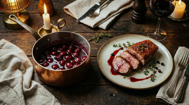 Sauce aux Cerises (Cherry Sauce)