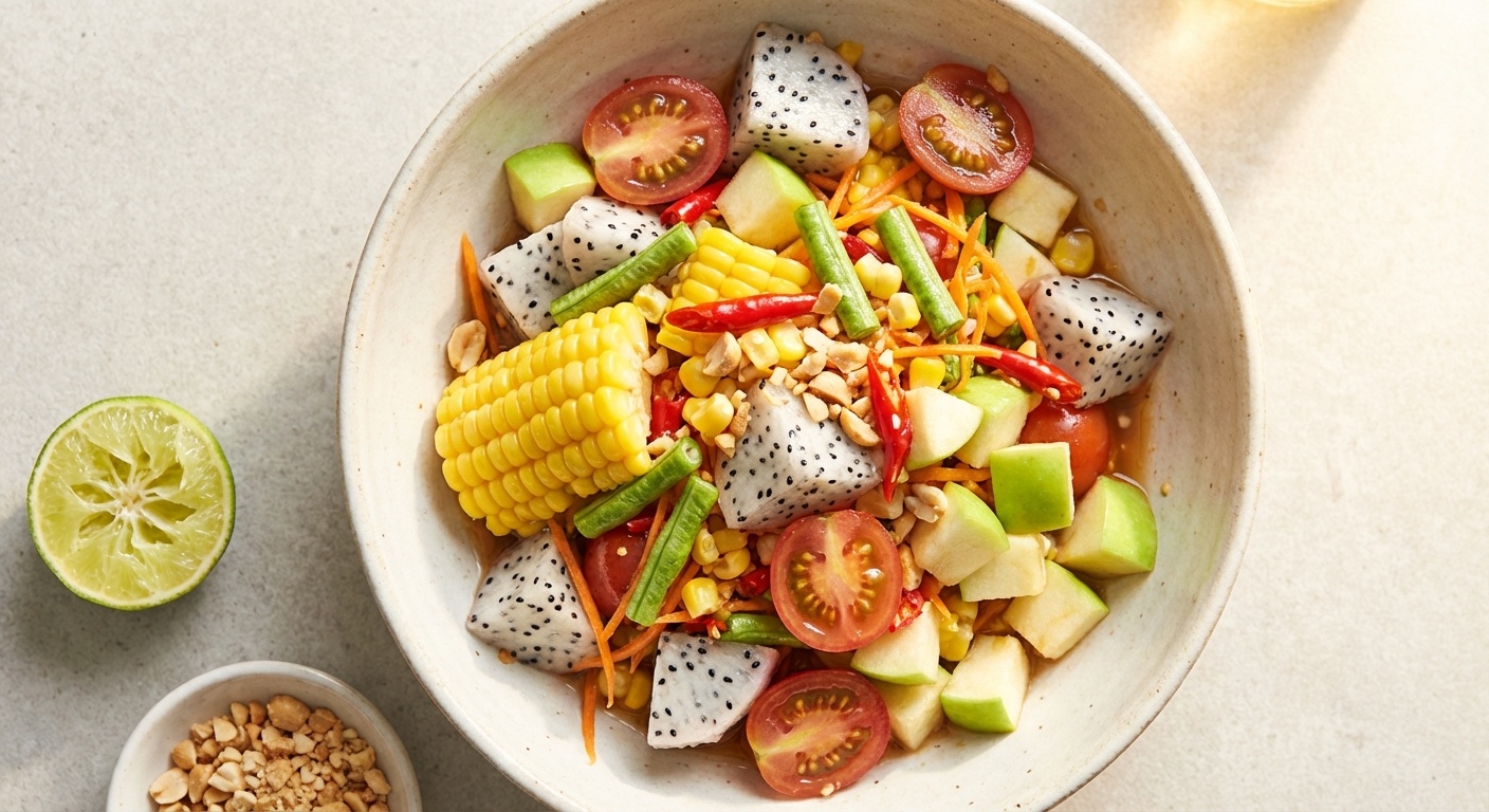 Savoury Fruit Salad (Tum Polamai)