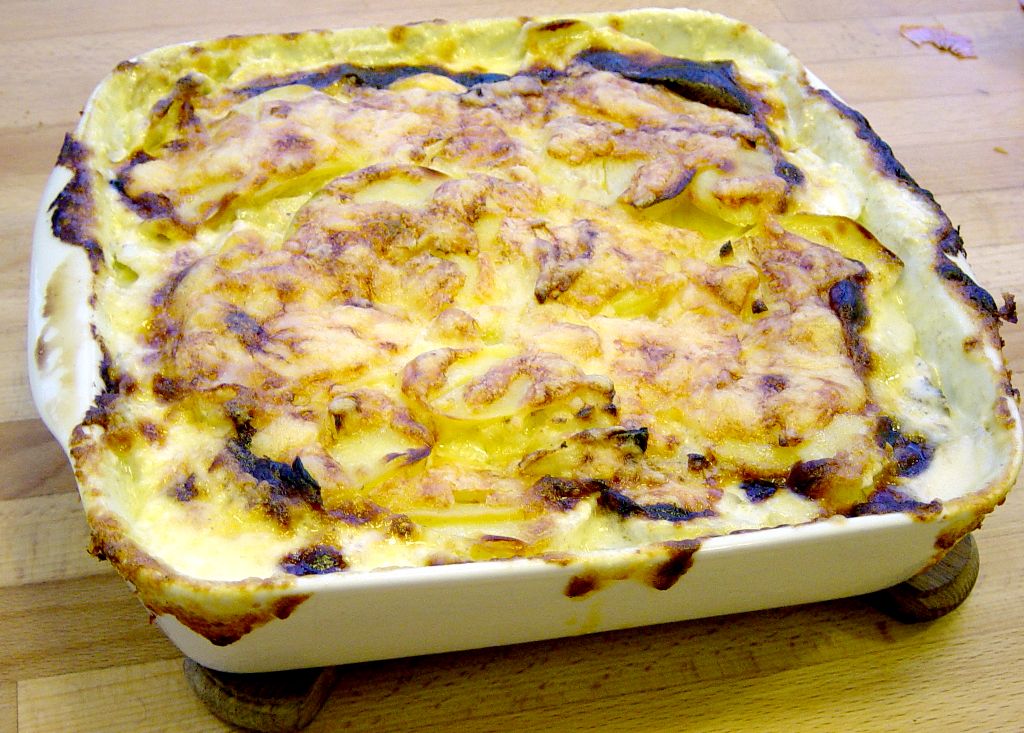 Scalloped Potatoes - Creamed Potatoes