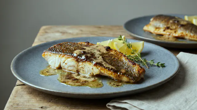 Sous Vide Sea Bass
