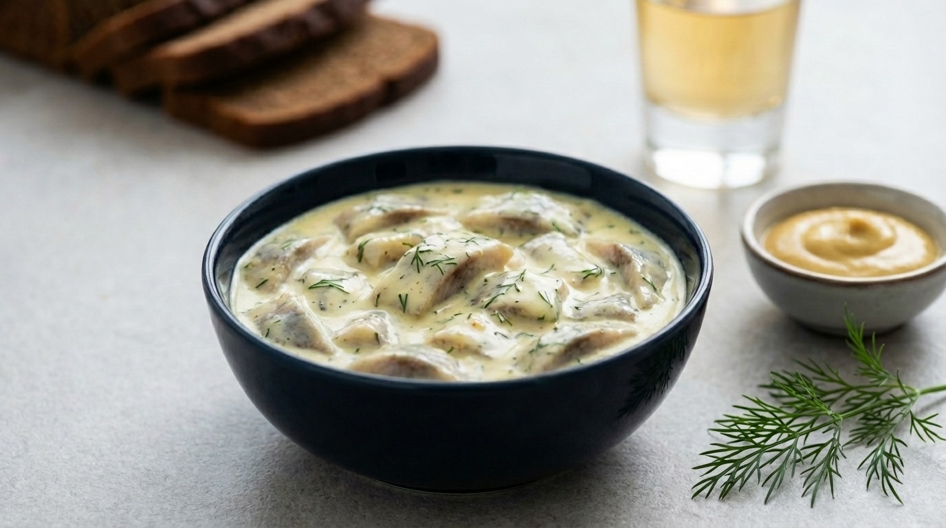 Sennepssild (Norwegian Mustard Herring Sauce)