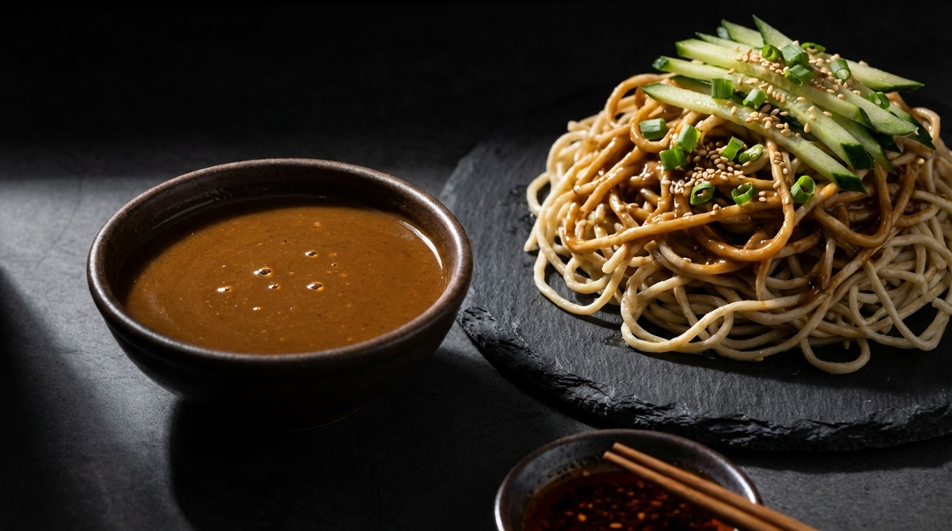 Sesame Paste Sauce for Cold Noodles (麻酱面)