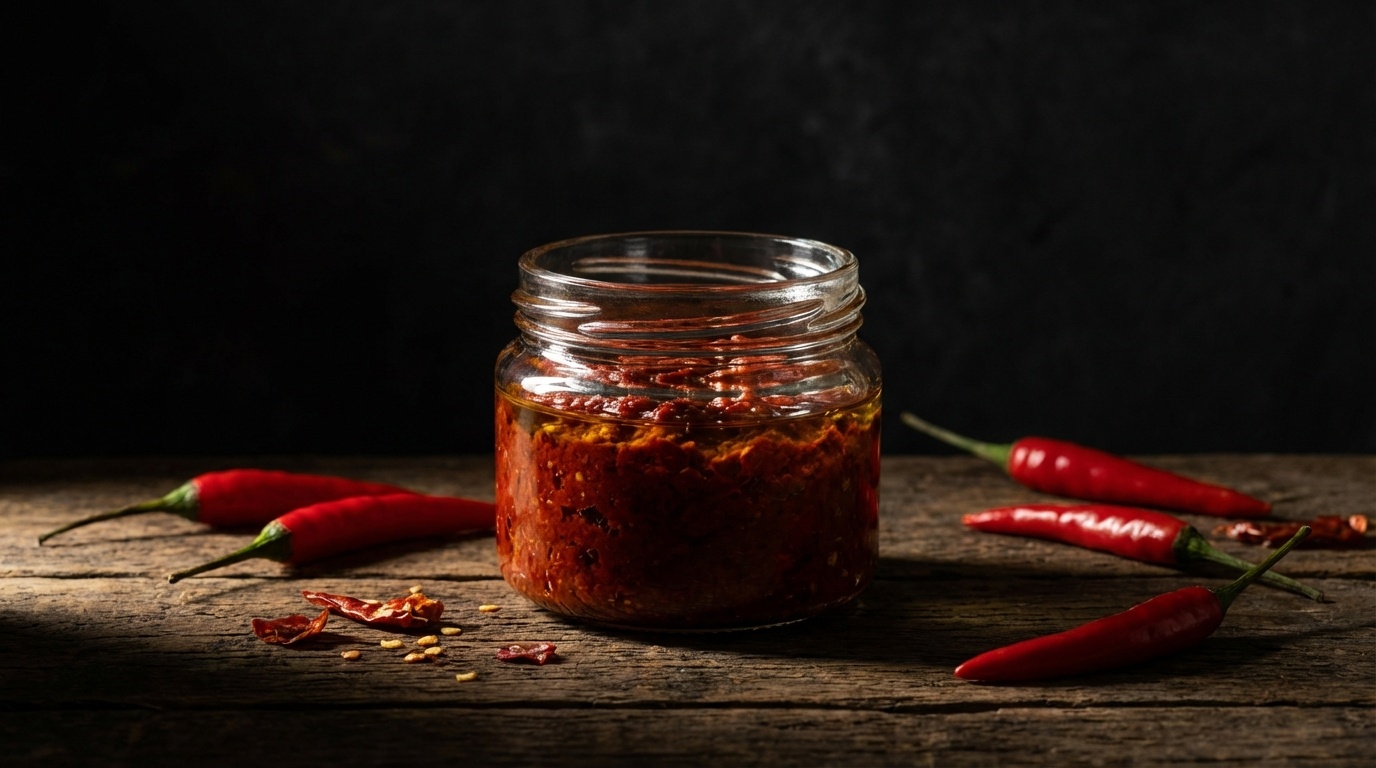 Shatta (Palestinian Fermented Chilli Paste)