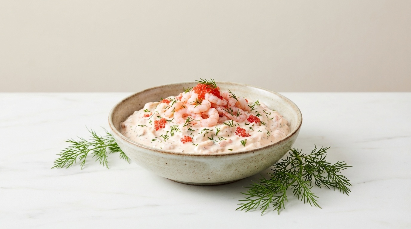 Skagenrora (Swedish Shrimp Salad Sauce)