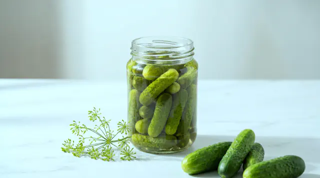 Small Green Pickles
