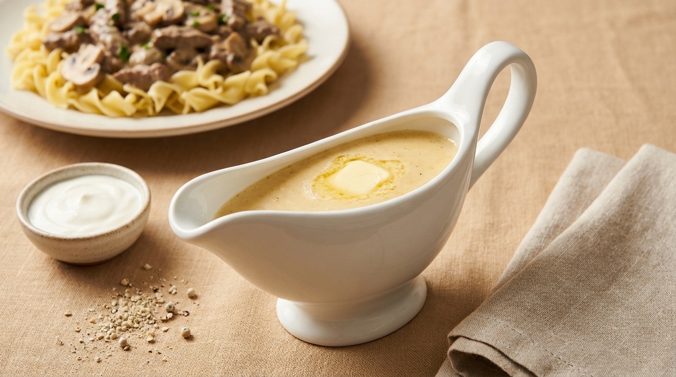 Smetannyi Sous (Base Sour Cream Sauce)