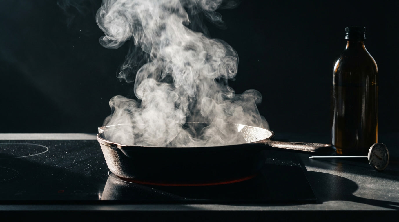 Smoke Point of Different Fats and Oils