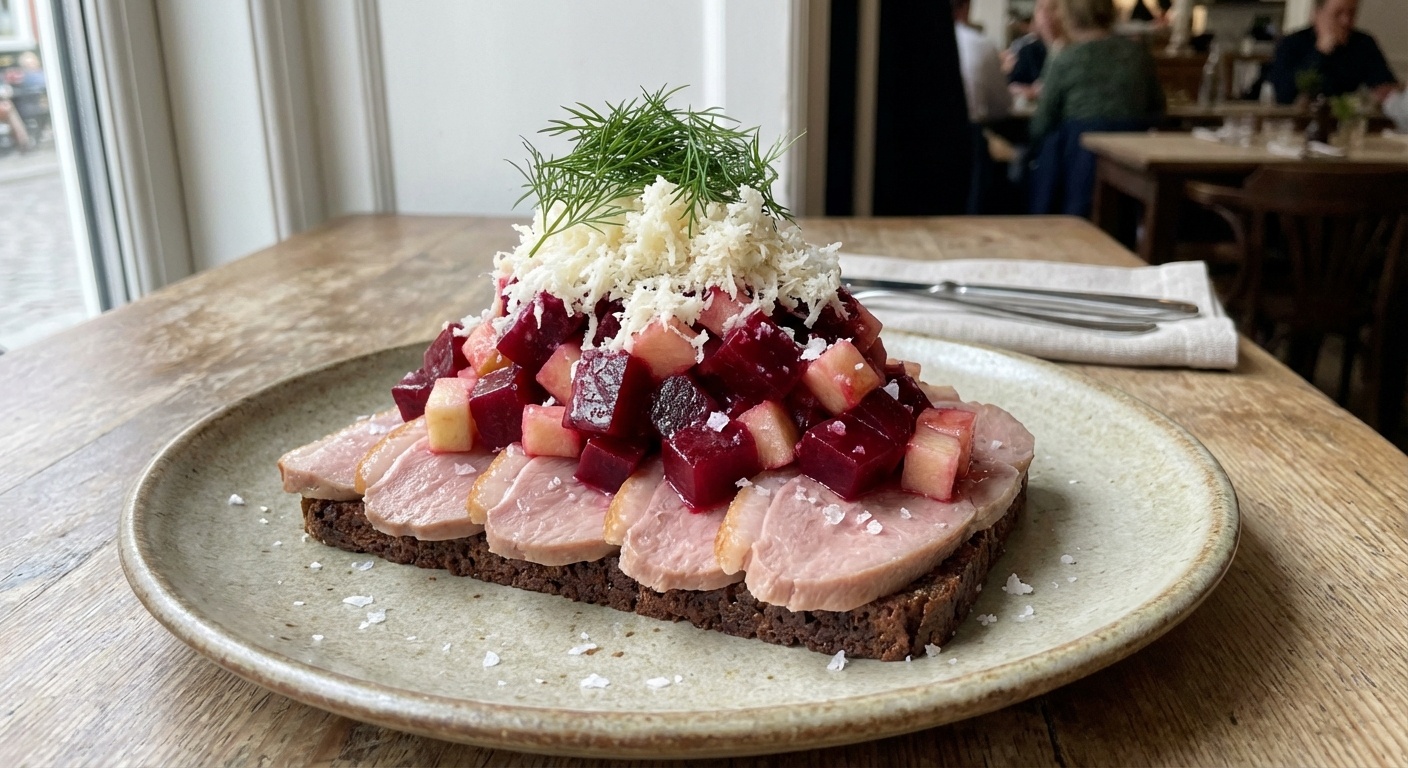 Hr. Schønnemann with Duck Breast and Beetroot