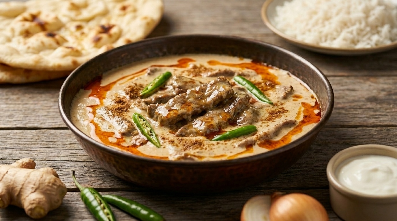 Spiced Beef in Yoghurt